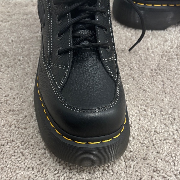 Dr. Martens Black Platform Loafers - Picture 7 of 8